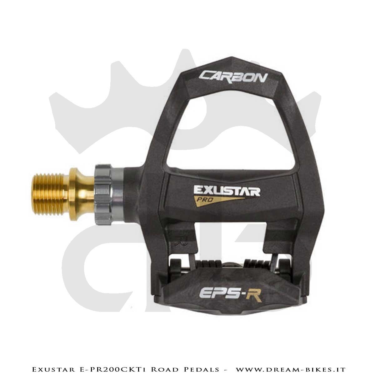 Exustar E-PR200CKTi Pedali Carbon-Titanio Ultraleggeri 186 gr.