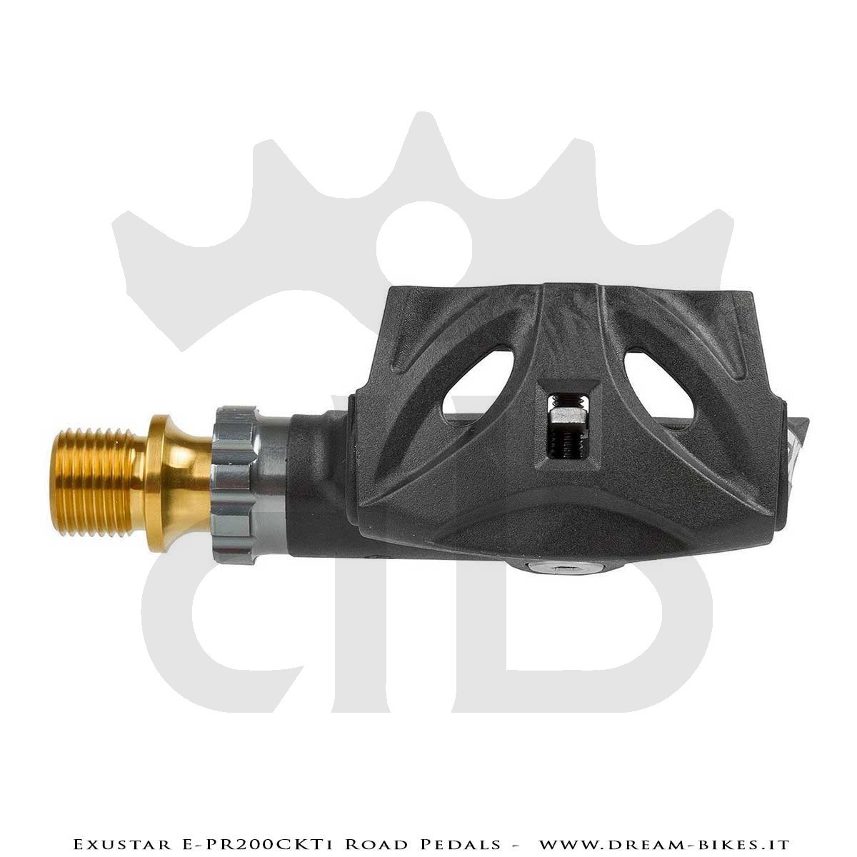 Exustar E-PR200CKTi Ultralight Carbon-Titanium Pedals 186 gr.
