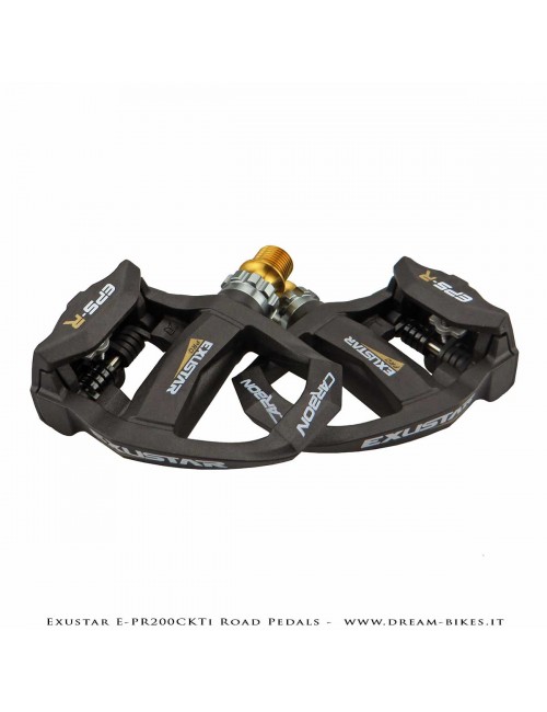 Exustar E-PR200CKTi Ultralight Carbon-Titanium Pedals 186 gr.