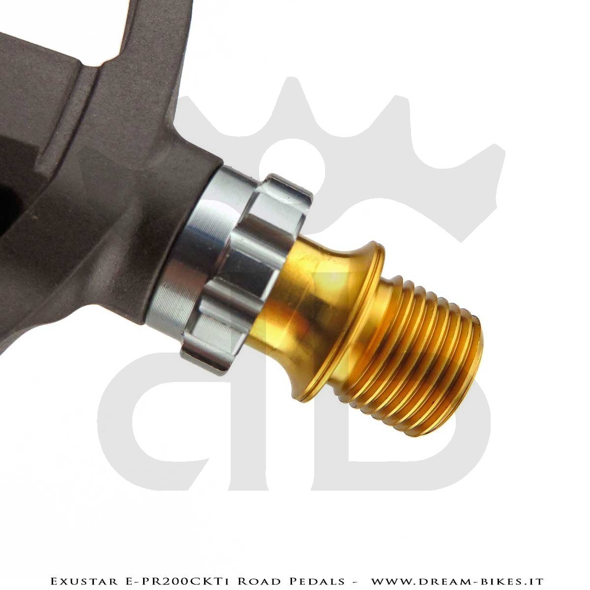 Exustar E-PR200CKTi Ultralight Carbon-Titanium Pedals 186 gr.