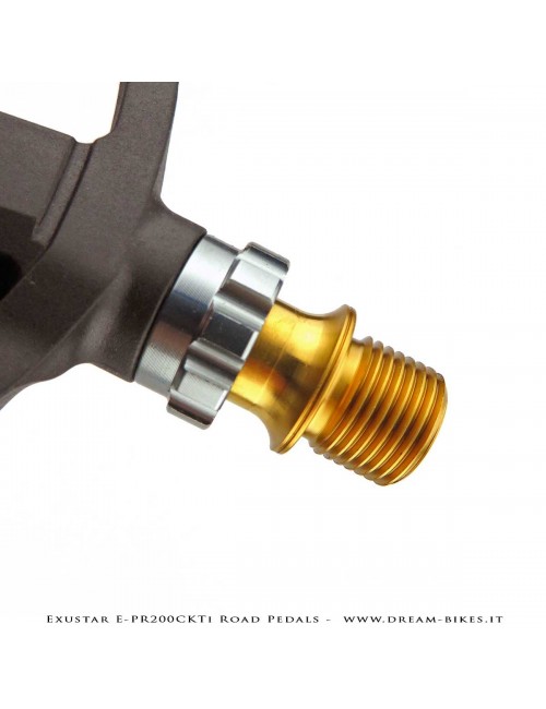 Exustar E-PR200CKTi Ultralight Carbon-Titanium Pedals 186 gr.