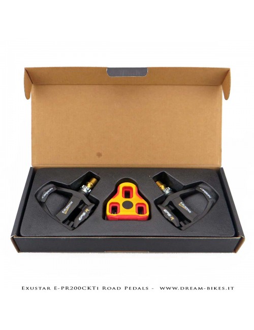 Exustar E-PR200CKTi Ultralight Carbon-Titanium Pedals 186 gr.