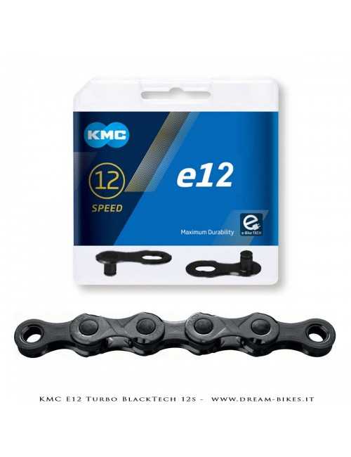 KMC e12 Turbo BlackTech Catena 12v Per E-Bike 272 Gr.
