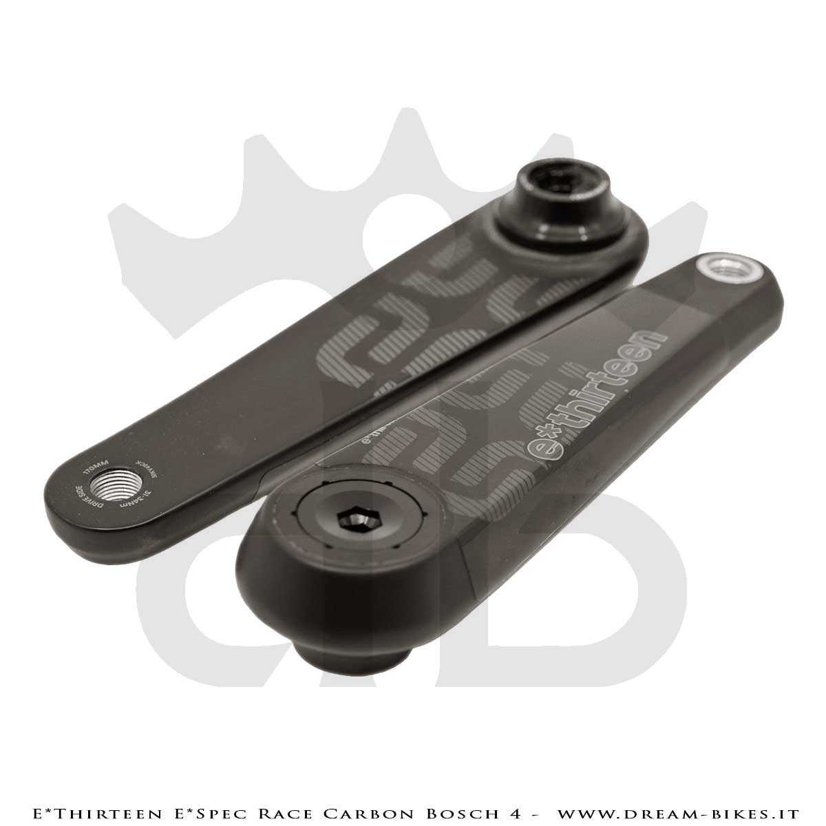 E*Thirteen E*Spec Race Carbon Gen4 Pedivelle Carbon E-Bike Bosch/Brose/Fazua/TQ