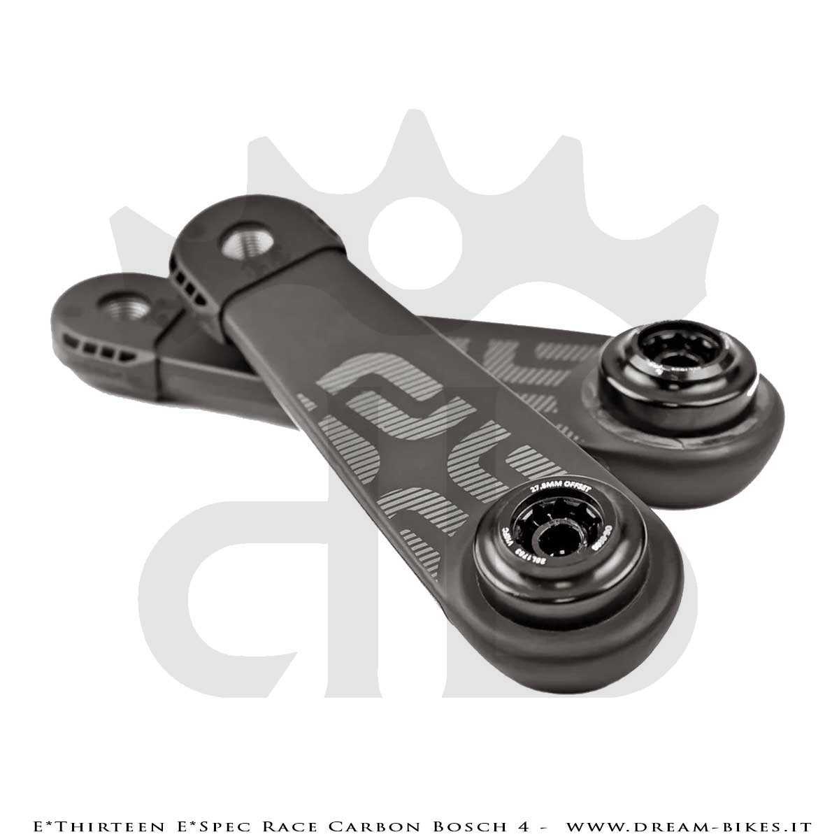 E*Thirteen E*Spec Race Carbon Gen4 Pedivelle Carbon E-Bike Bosch/Brose/Fazua/TQ