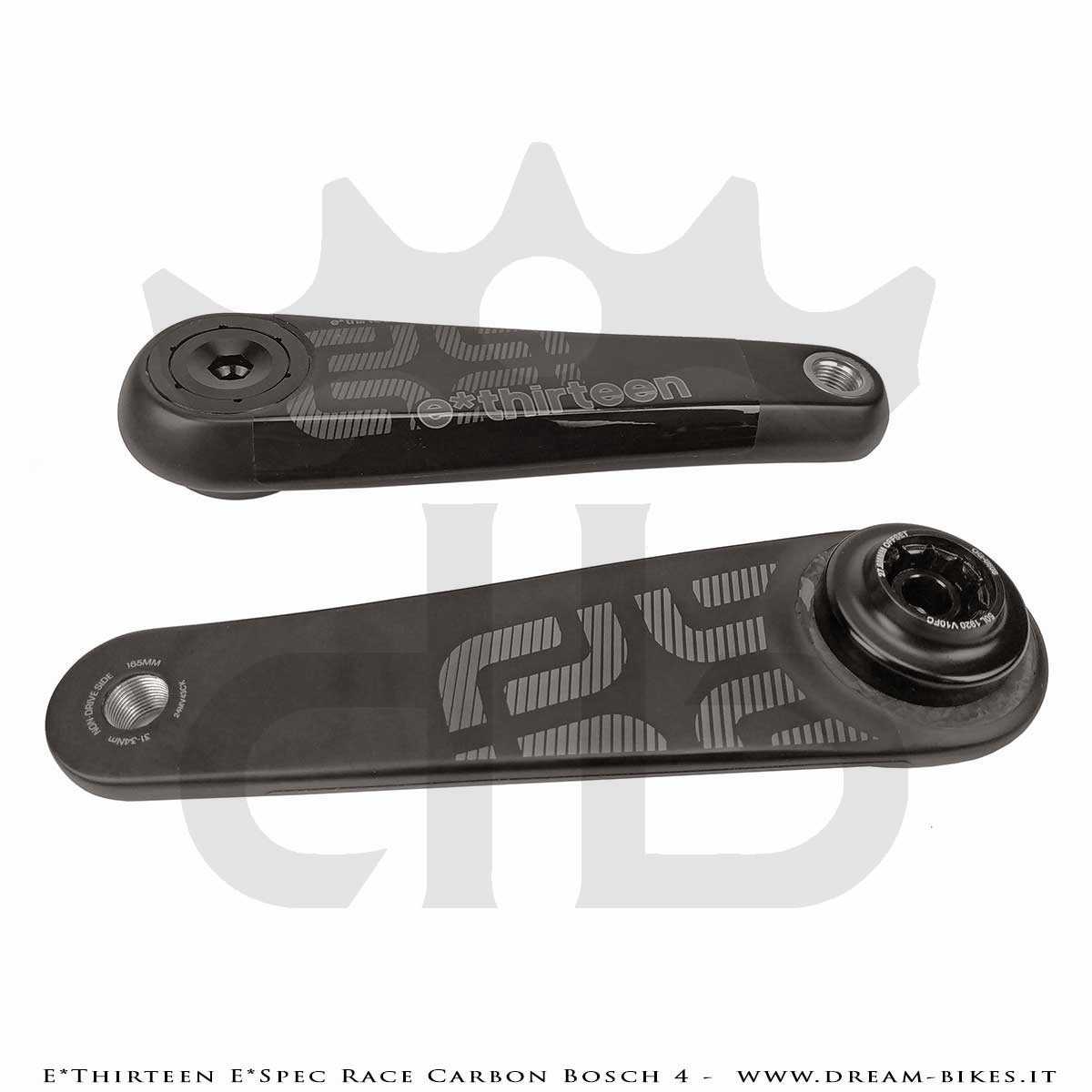 E*Thirteen E*Spec Race Carbon Gen4 Pedivelle Carbon E-Bike Bosch/Brose/Fazua/TQ