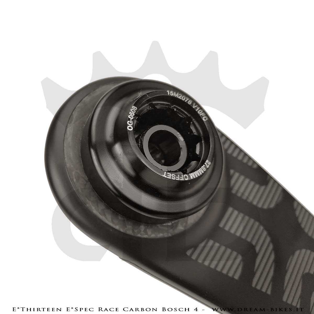 E*Thirteen E*Spec Race Carbon Gen4 Pedivelle Carbon E-Bike Bosch/Brose/Fazua/TQ