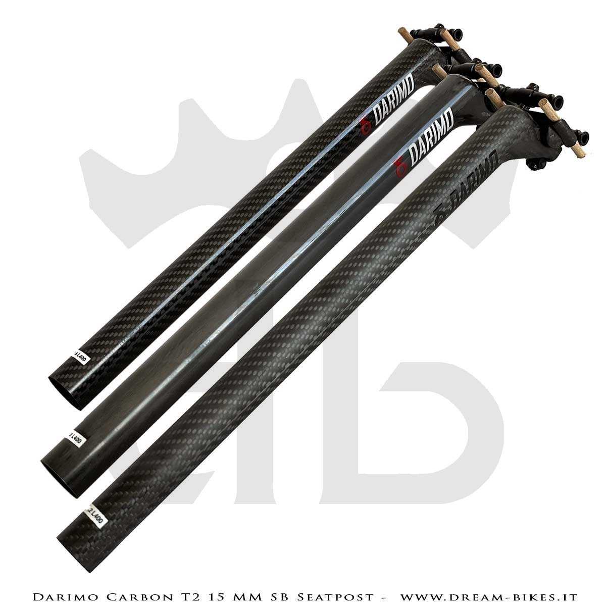 Darimo Carbon T2 SB Ultralight Seatpost With 15 mm Offset