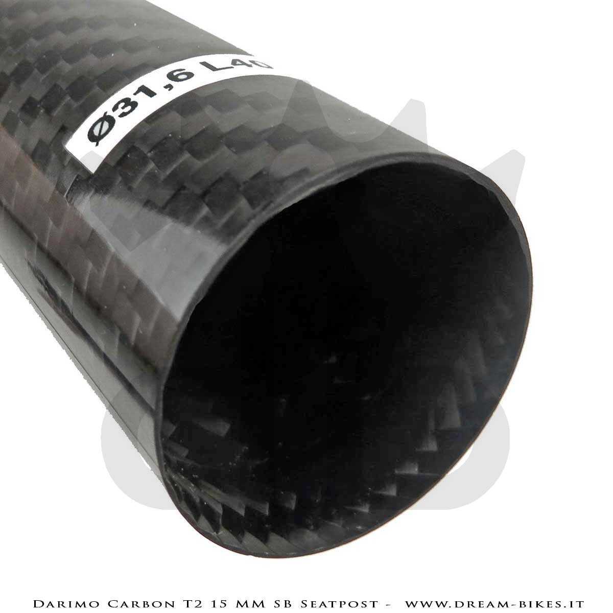 Darimo Carbon T2 SB Ultralight Seatpost With 15 mm Offset