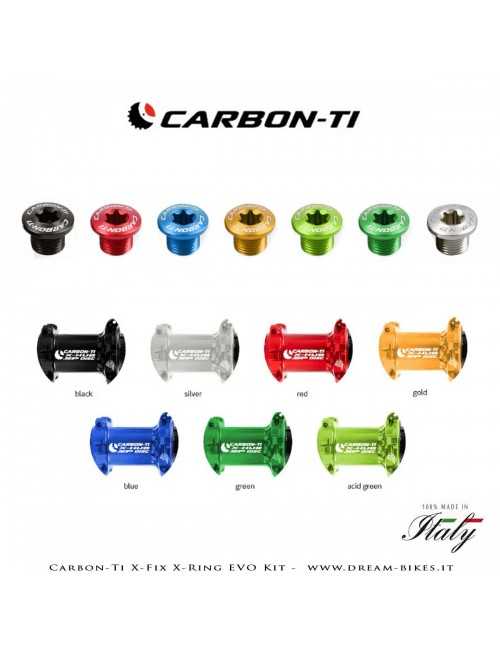 Carbon-Ti X-Fix X-Ring EVO Kit Bussole Corona Ultraleggere