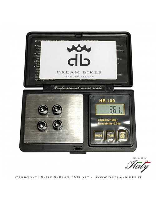 Carbon-Ti X-Fix X-Ring EVO Kit Bussole Corona Ultraleggere