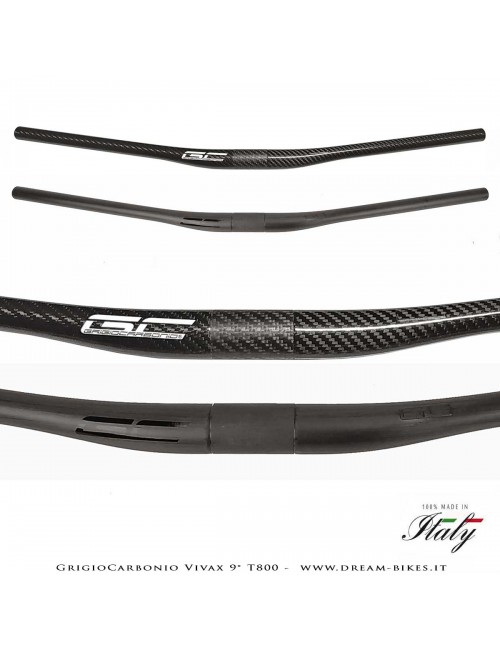 GrigioCarbonio Vivax 9° T800 Ultralight Carbon Handlebar 3K or UD