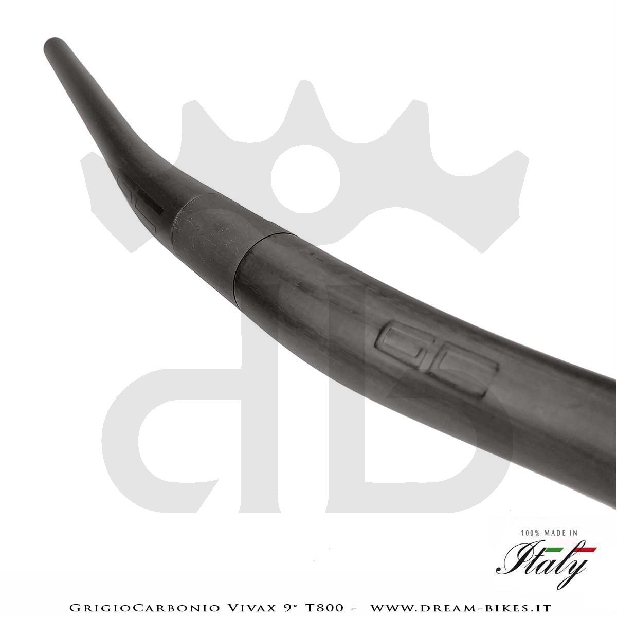 GrigioCarbonio Vivax 9° T800 Ultralight Carbon Handlebar 3K or UD