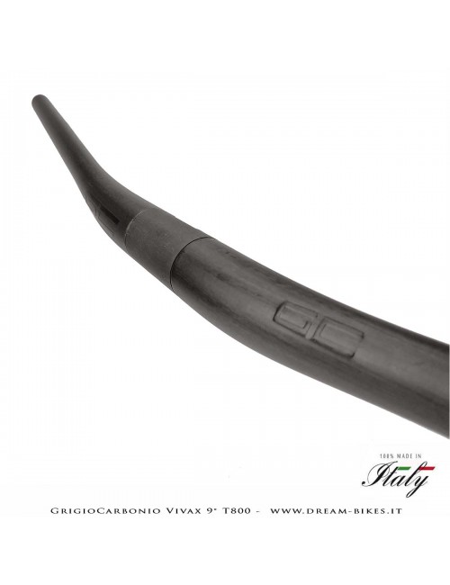GrigioCarbonio Vivax 9° T800 Ultralight Carbon Handlebar 3K or UD