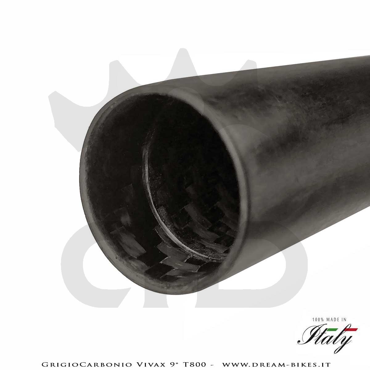 GrigioCarbonio Vivax 9° T800 Ultralight Carbon Handlebar 3K or UD