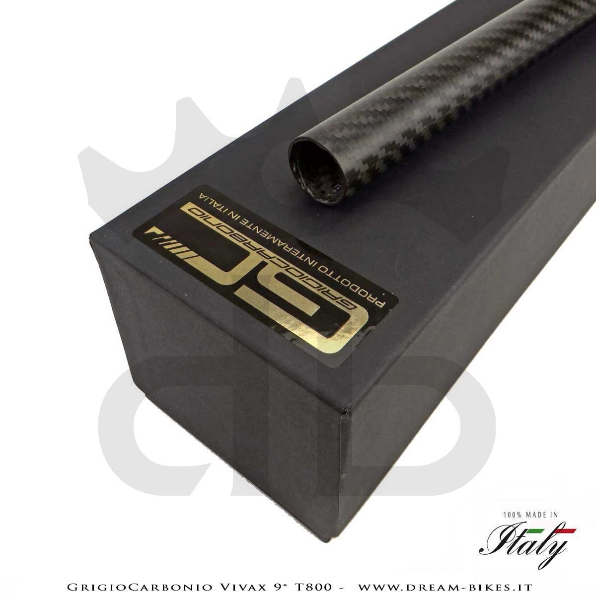 GrigioCarbonio Vivax 9° T800 Ultralight Carbon Handlebar 3K or UD