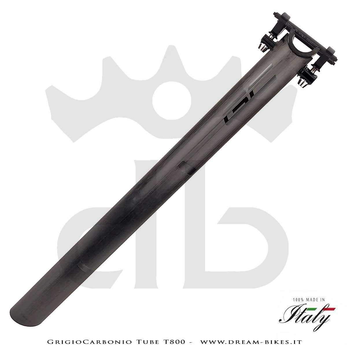 GrigioCarbonio Tube T800 Ultralight Carbon Seatpost 3K or UD