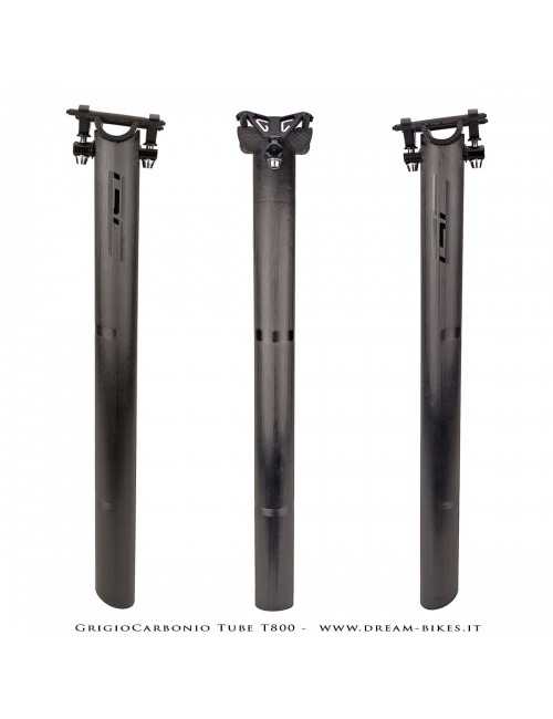 GrigioCarbonio Tube T800 Ultralight Carbon Seatpost 3K or UD