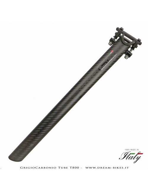 GrigioCarbonio Tube T800 Ultralight Carbon Seatpost 3K or UD