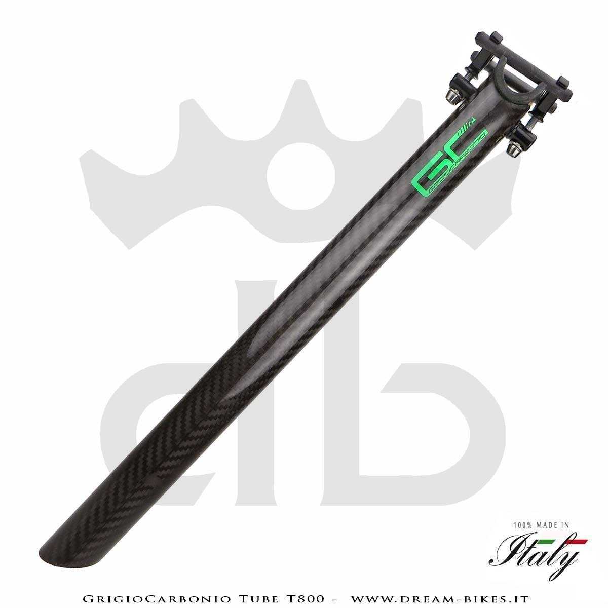 GrigioCarbonio Tube T800 Ultralight Carbon Seatpost 3K or UD