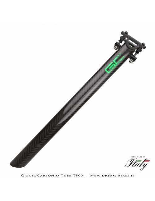 GrigioCarbonio Tube T800 Ultralight Carbon Seatpost 3K or UD