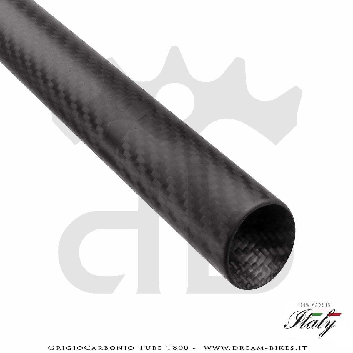 GrigioCarbonio Tube T800 Cannotto Reggisella Carbon Ultraleggero 3K o UD