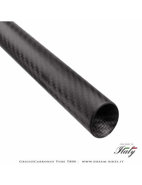 GrigioCarbonio Tube T800 Cannotto Reggisella Carbon Ultraleggero 3K o UD