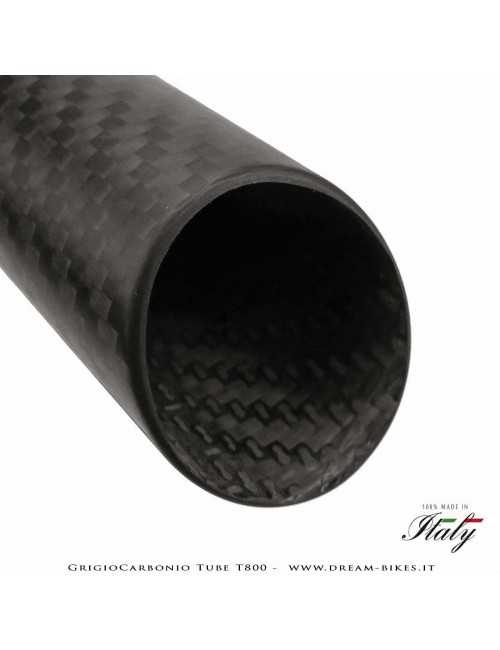 GrigioCarbonio Tube T800 Cannotto Reggisella Carbon Ultraleggero 3K o UD