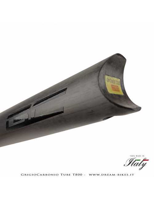 GrigioCarbonio Tube T800 Cannotto Reggisella Carbon Ultraleggero 3K o UD