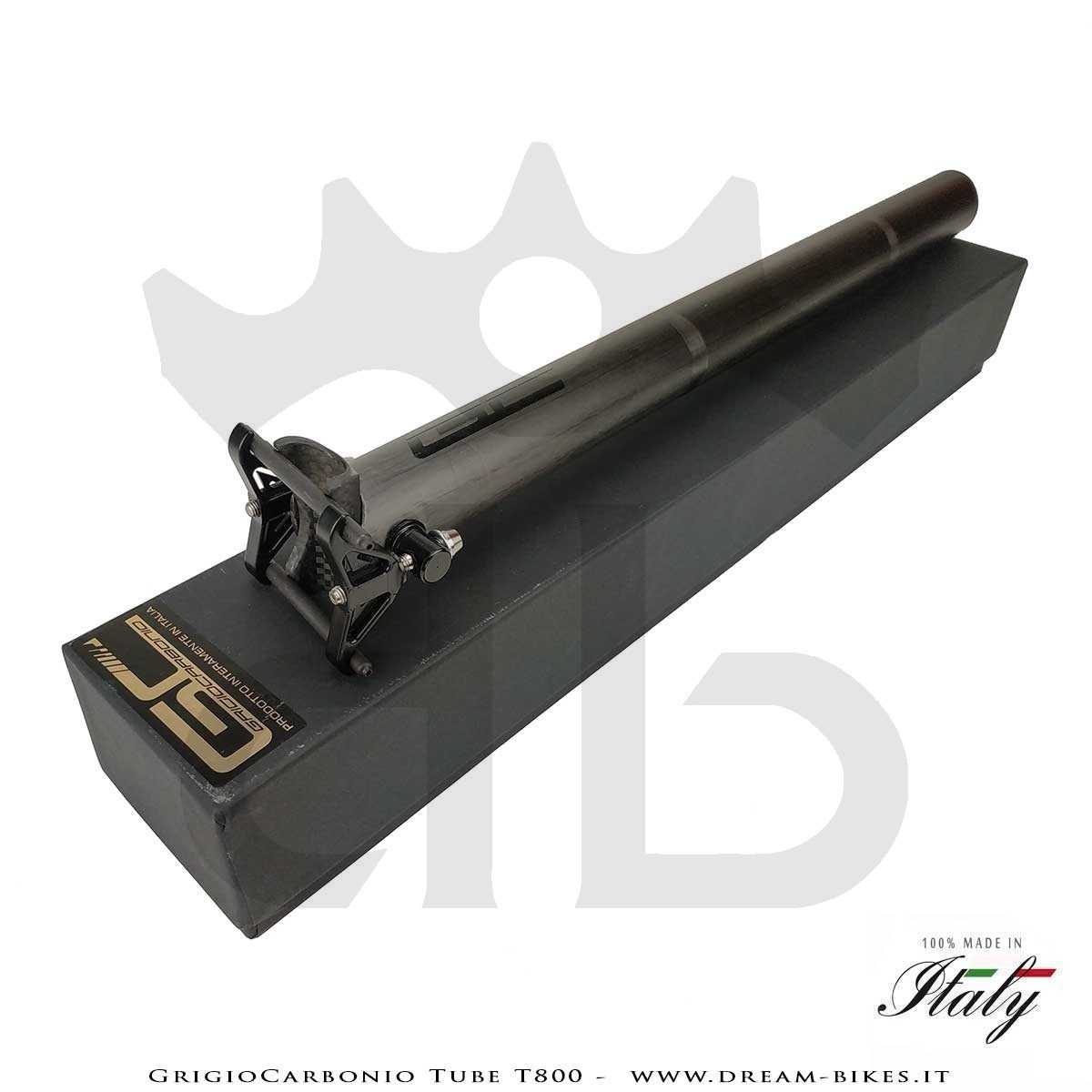 GrigioCarbonio Tube T800 Ultralight Carbon Seatpost 3K or UD