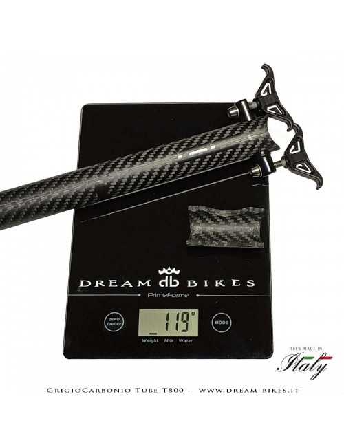 GrigioCarbonio Tube T800 Ultralight Carbon Seatpost 3K or UD