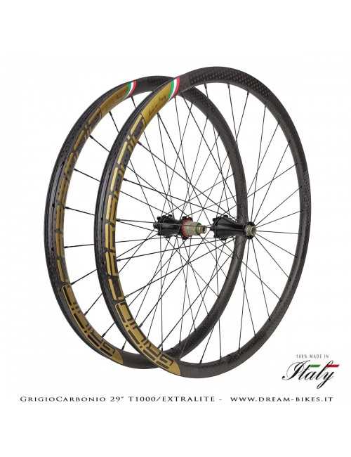 GrigioCarbonio Ruote 29" AS26 T1000 Extralite - 990 gr.