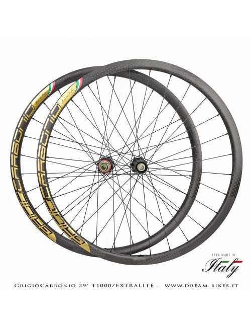 GrigioCarbonio Ruote 29" AS26 T1000 Extralite - 990 gr.