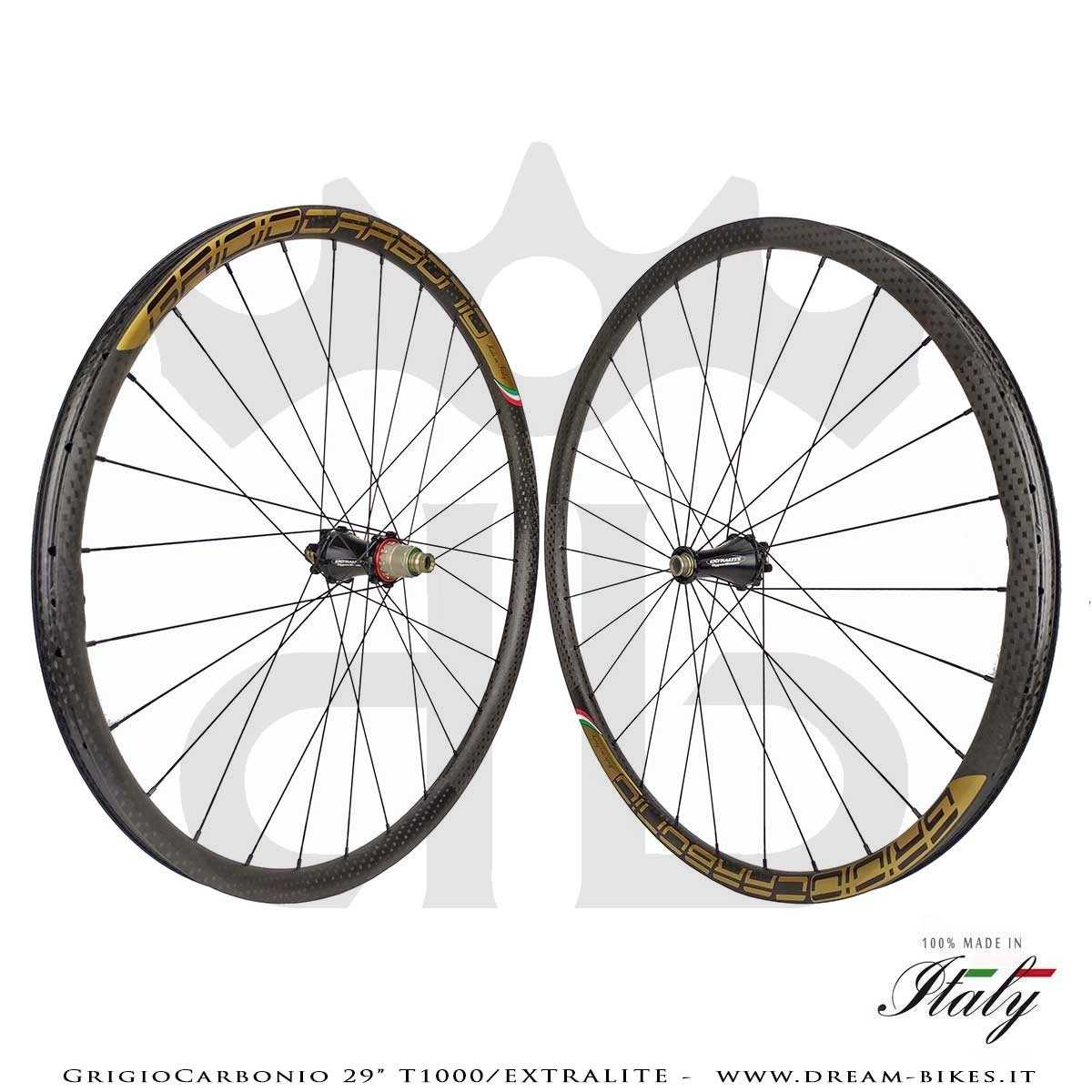 GrigioCarbonio Ruote 29" AS26 T1000 Extralite - 990 gr.