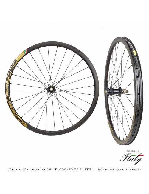 GrigioCarbonio Ruote 29" AS26 T1000 Extralite - 990 gr.