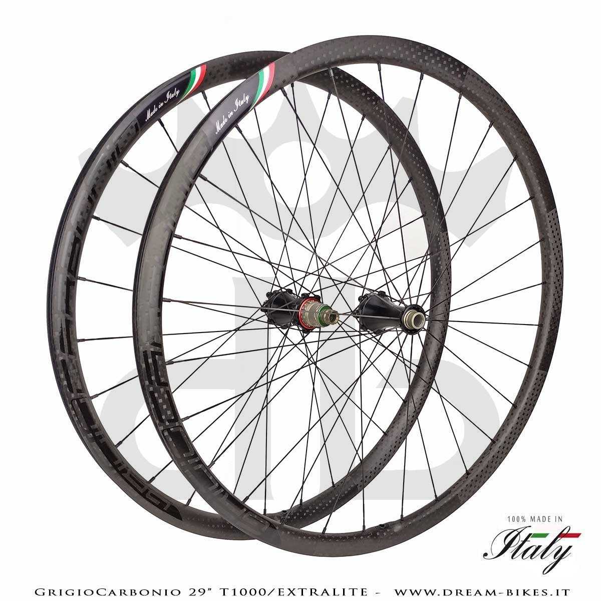 GrigioCarbonio Ruote 29" AS26 T1000 Extralite - 990 gr.