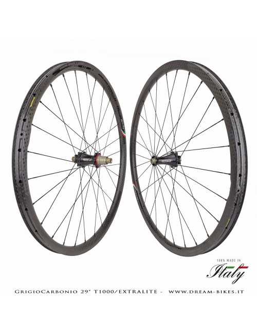 GrigioCarbonio Ruote 29" AS26 T1000 Extralite - 990 gr.