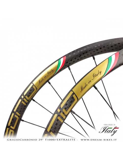 GrigioCarbonio Ruote 29" AS26 T1000 Extralite - 990 gr.