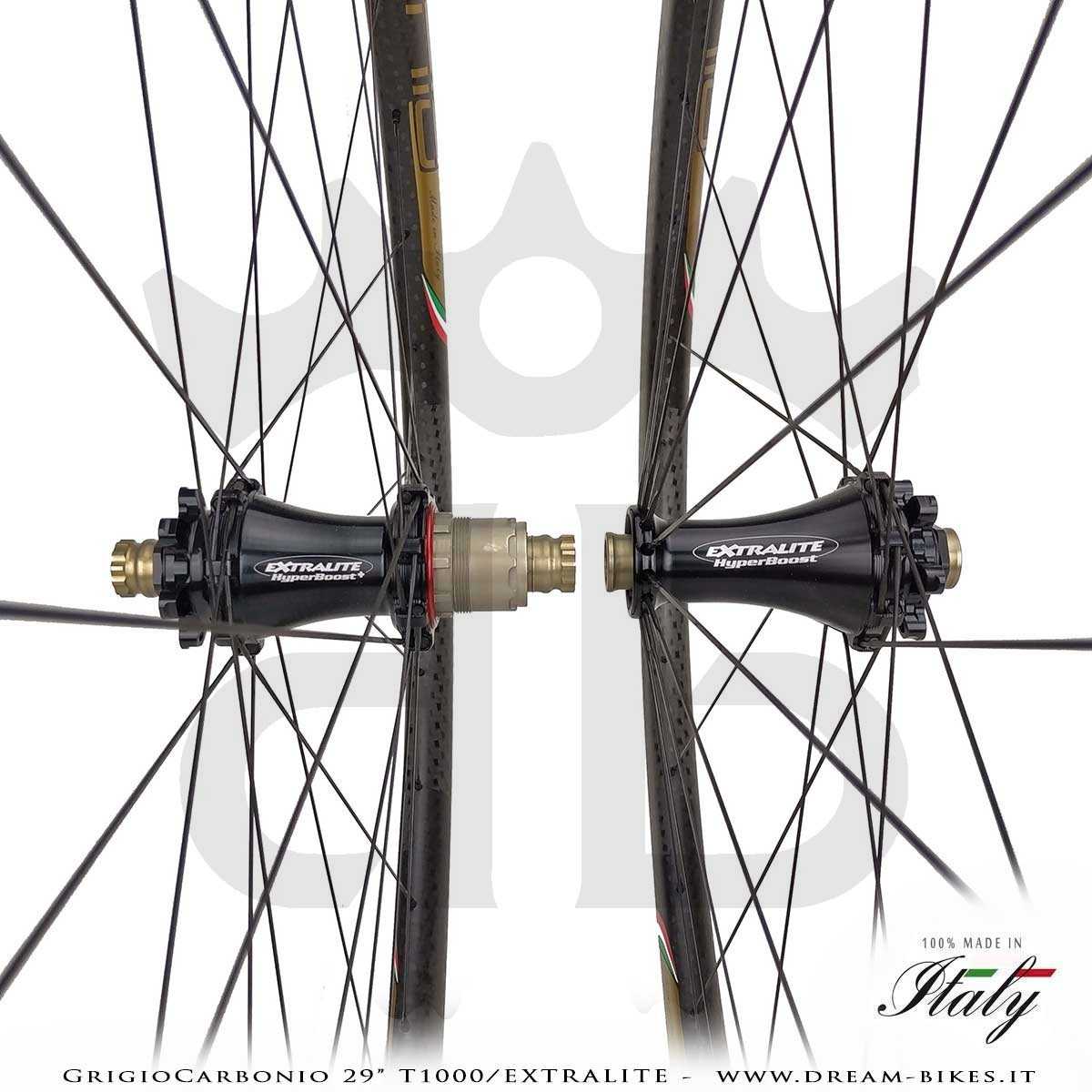 GrigioCarbonio Ruote 29" AS26 T1000 Extralite - 990 gr.