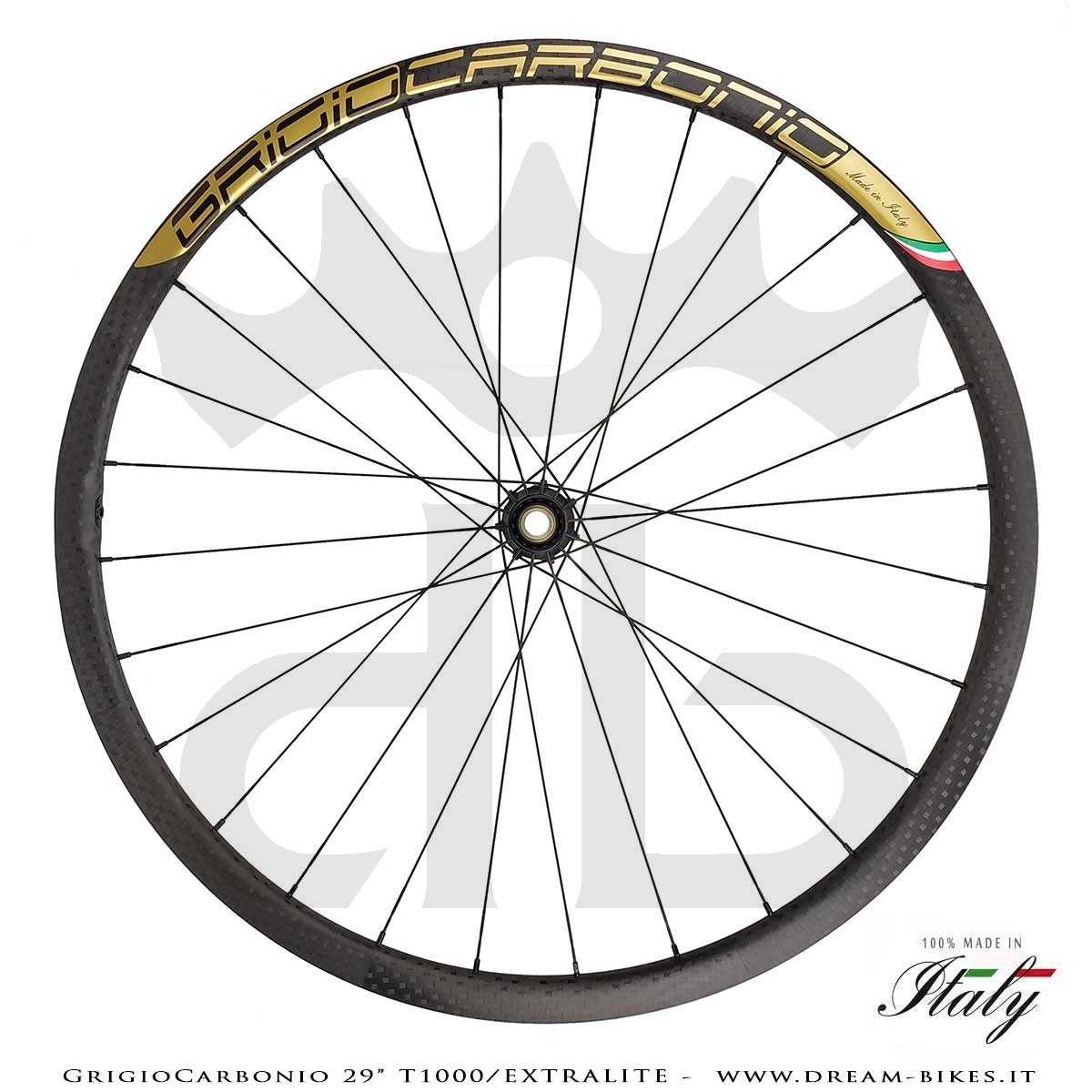 GrigioCarbonio Ruote 29" AS26 T1000 Extralite - 990 gr.