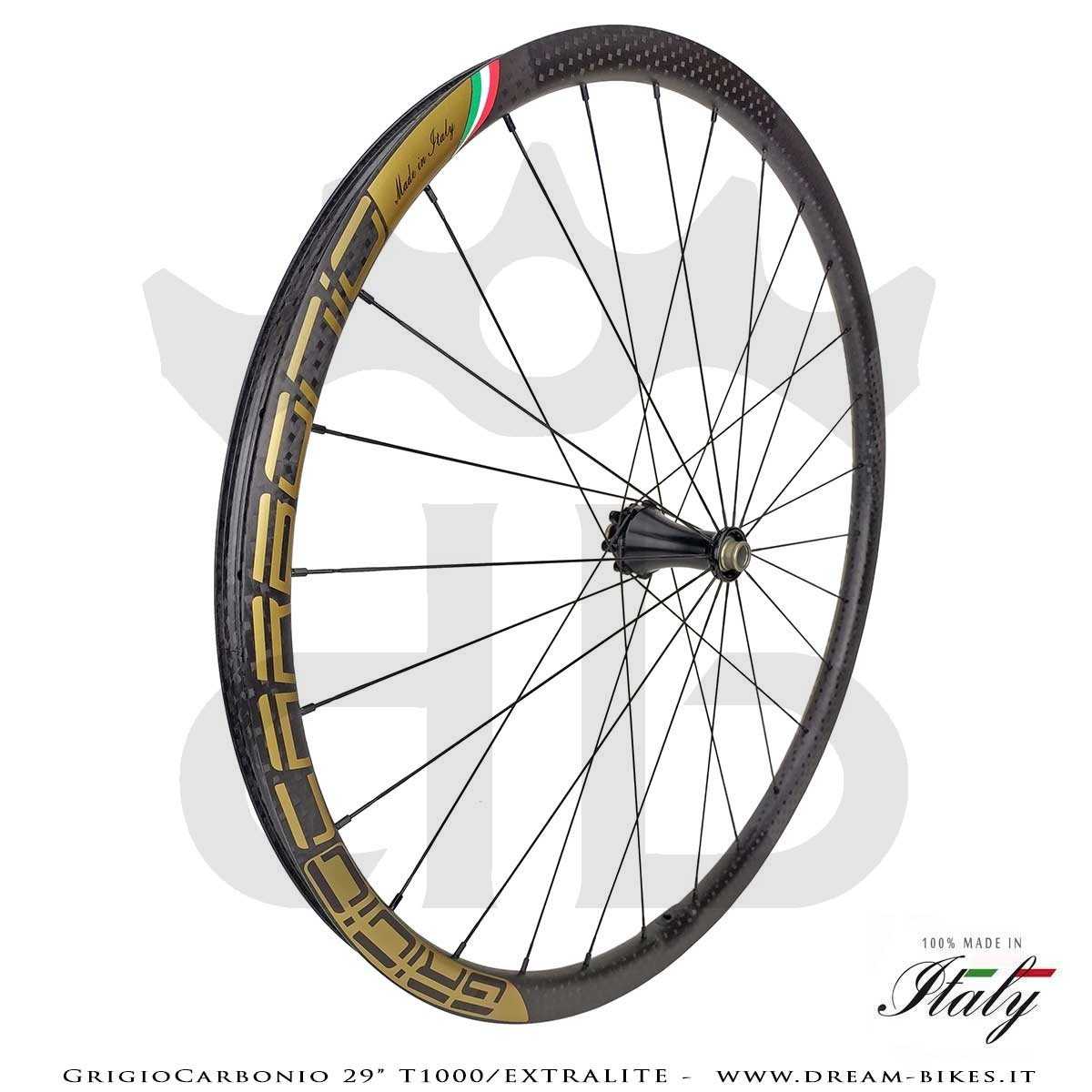 GrigioCarbonio Ruote 29" AS26 T1000 Extralite - 990 gr.
