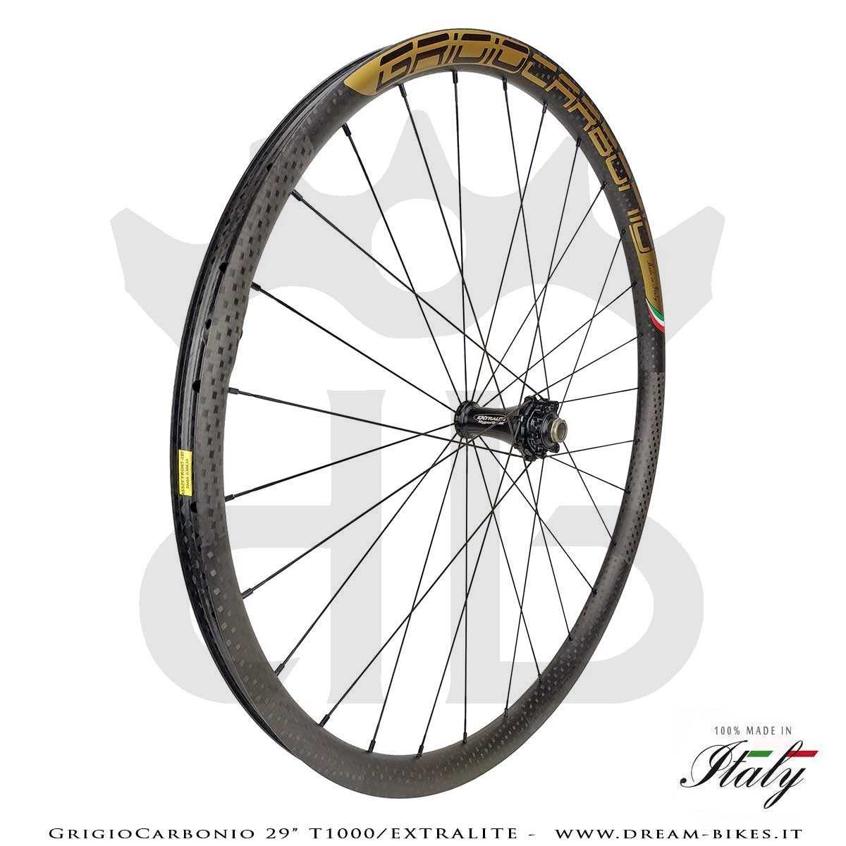 GrigioCarbonio Ruote 29" AS26 T1000 Extralite - 990 gr.
