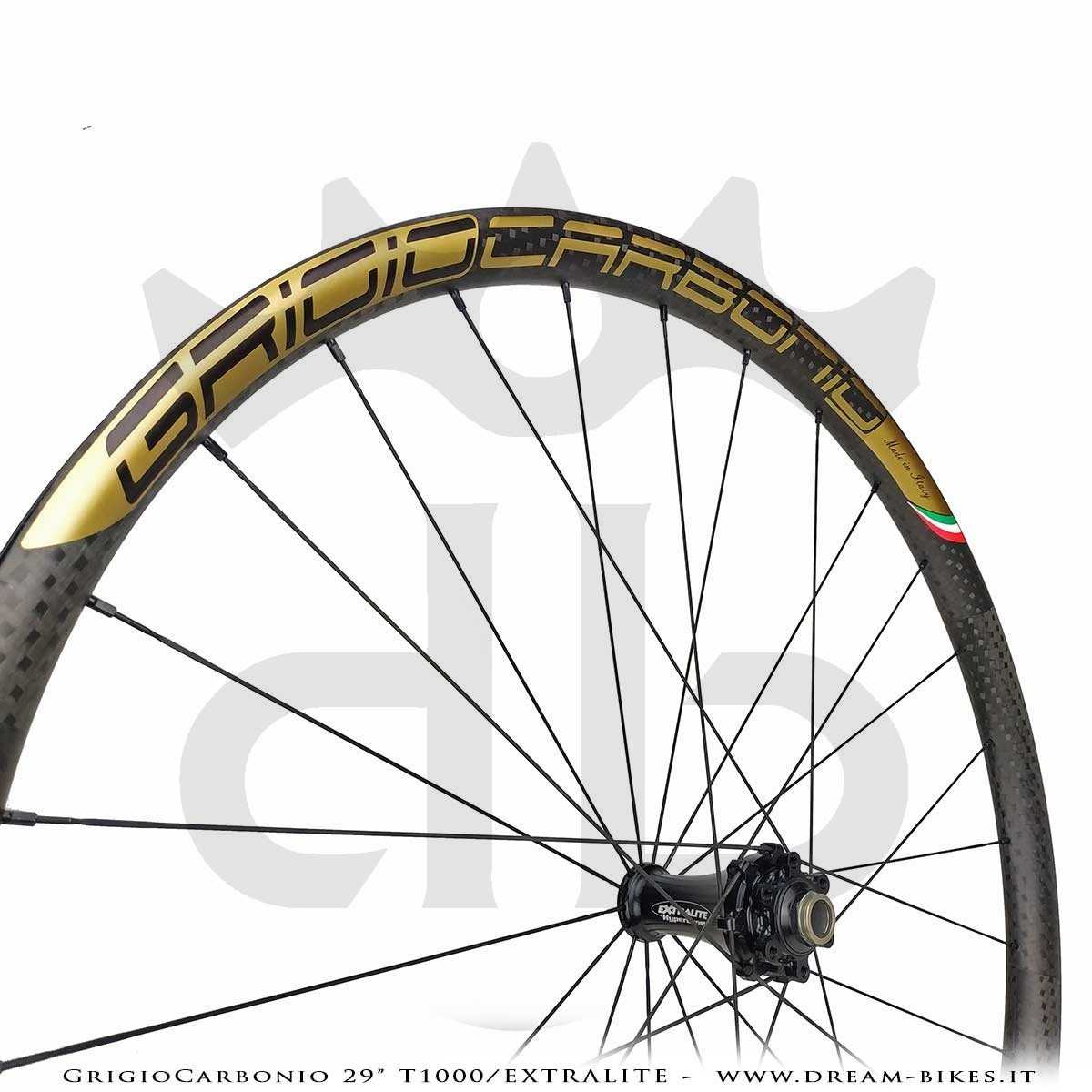GrigioCarbonio Ruote 29" AS26 T1000 Extralite - 990 gr.