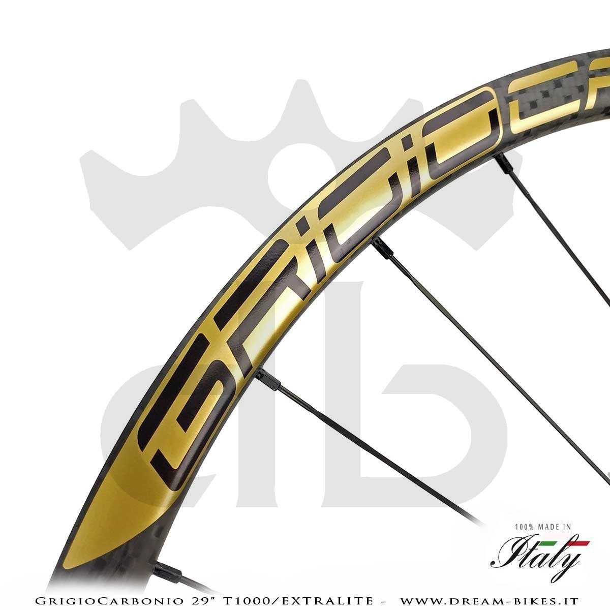 GrigioCarbonio Ruote 29" AS26 T1000 Extralite - 990 gr.