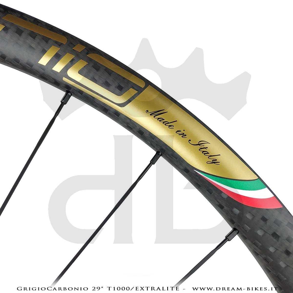 GrigioCarbonio Ruote 29" AS26 T1000 Extralite - 990 gr.