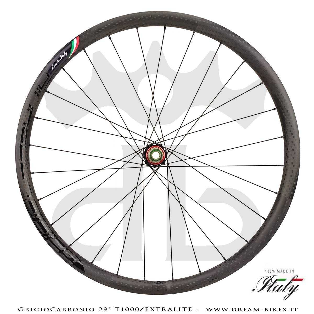 GrigioCarbonio Ruote 29" AS26 T1000 Extralite - 990 gr.