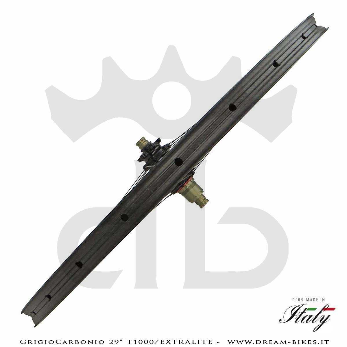 GrigioCarbonio Ruote 29" AS26 T1000 Extralite - 990 gr.