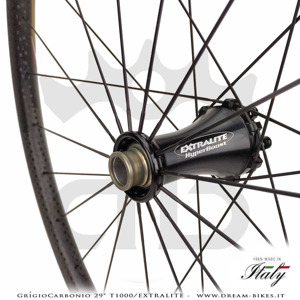 GrigioCarbonio Ruote 29" AS26 T1000 Extralite - 990 gr.