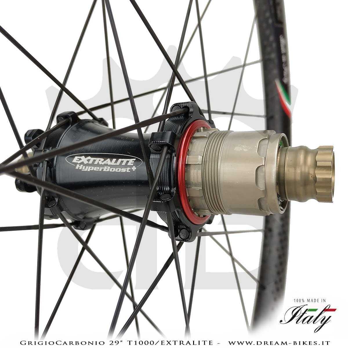 GrigioCarbonio Ruote 29" AS26 T1000 Extralite - 990 gr.