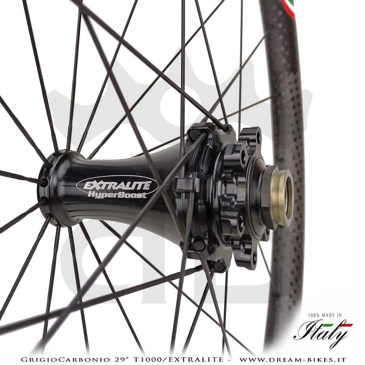 GrigioCarbonio Ruote 29" AS26 T1000 Extralite - 990 gr.